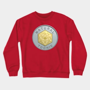 Natural Toonie Coin Crewneck Sweatshirt